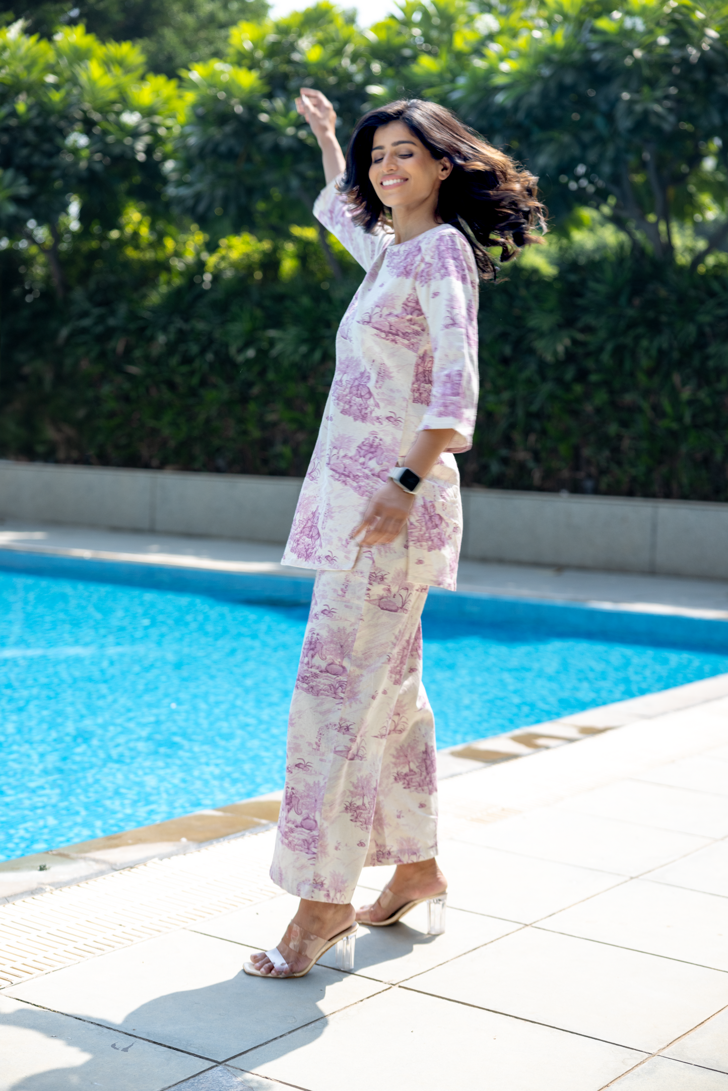 Serene Blossom Co-Ord-Set