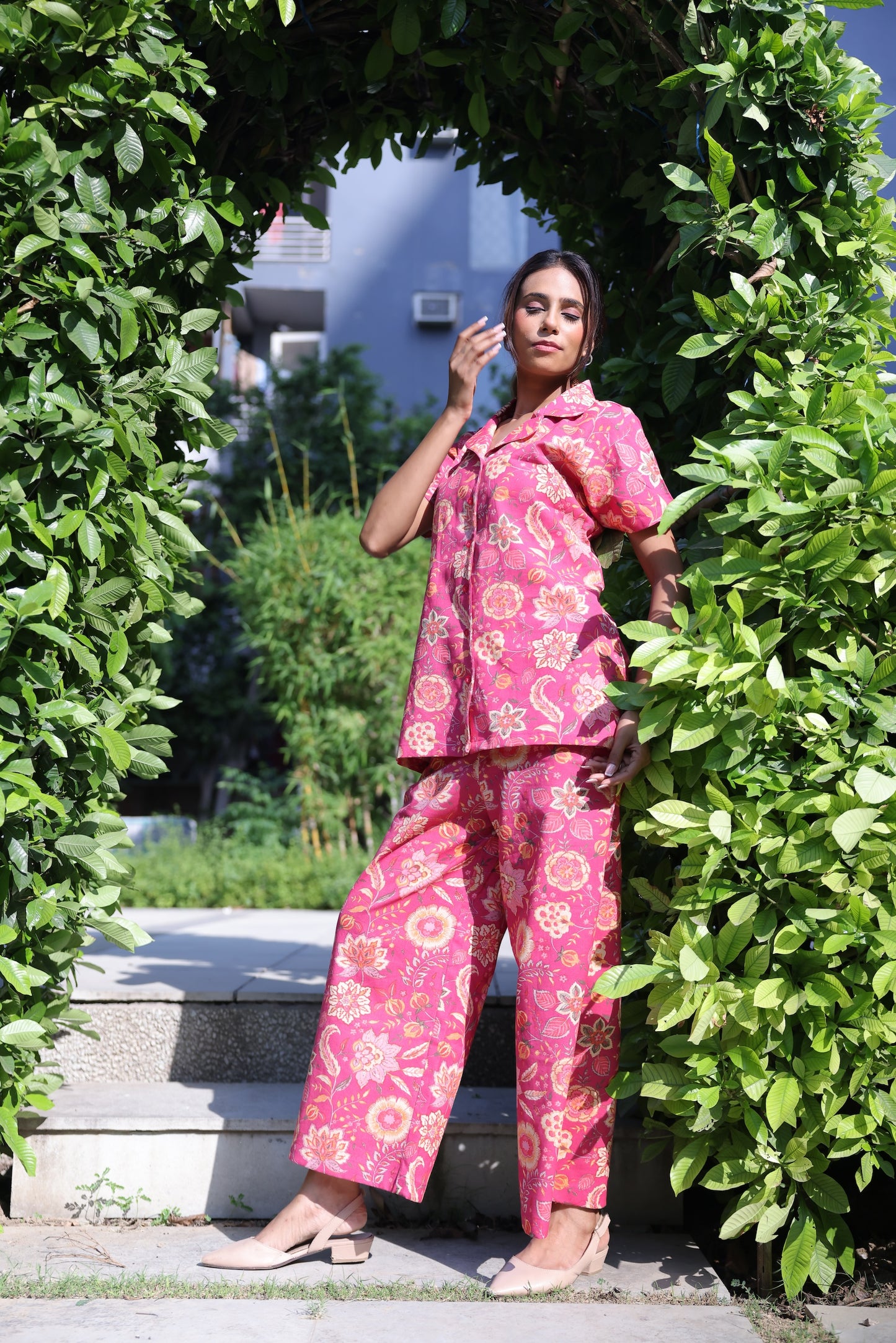 Pink Night Suit