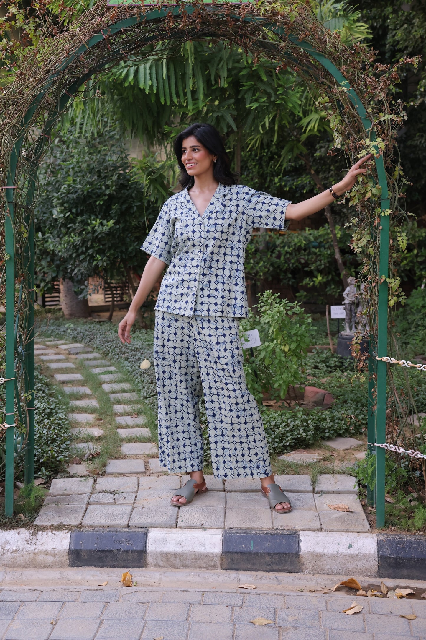 Handblock Printed Cotton Co-ord-Set