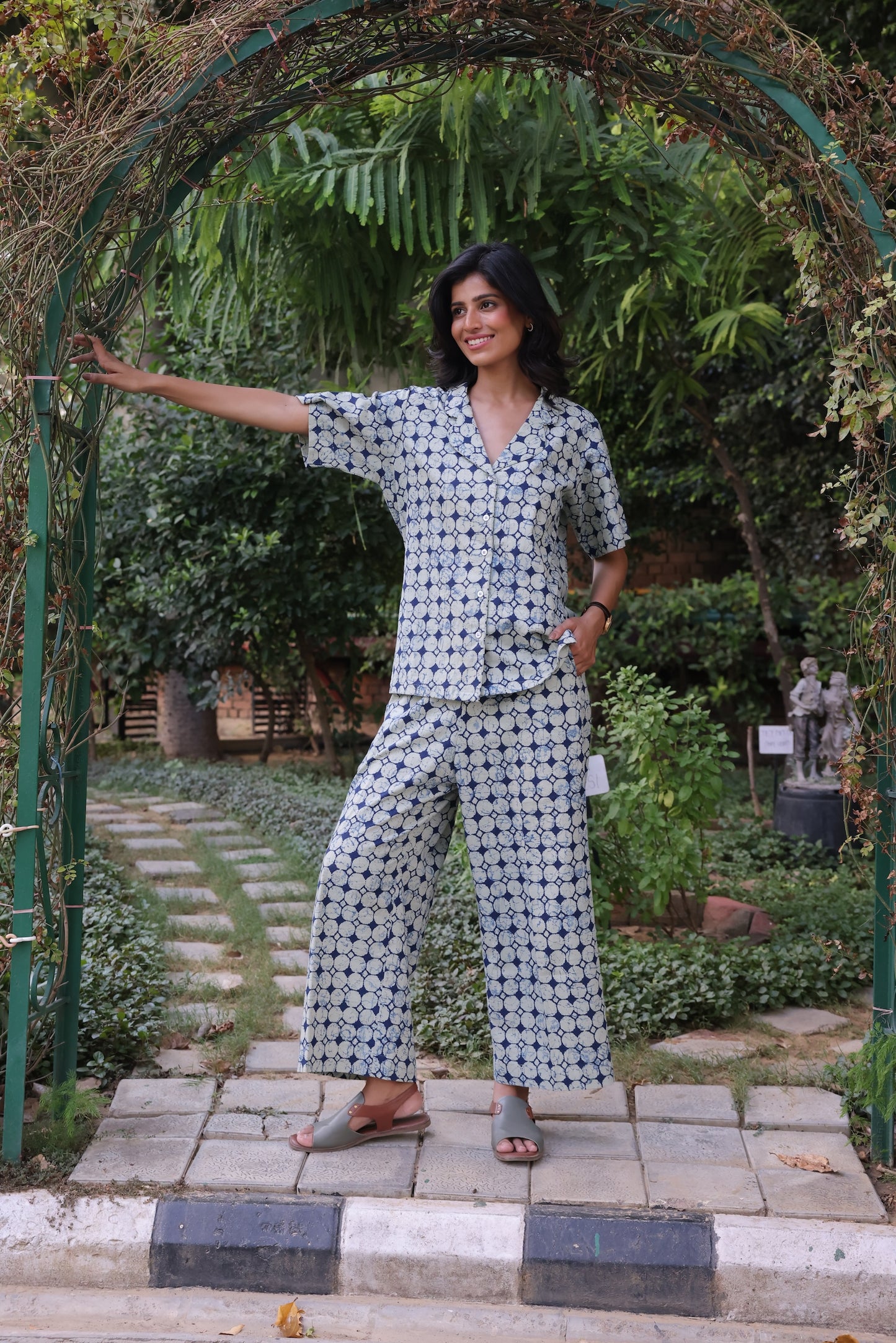 Handblock Printed Cotton Co-ord-Set