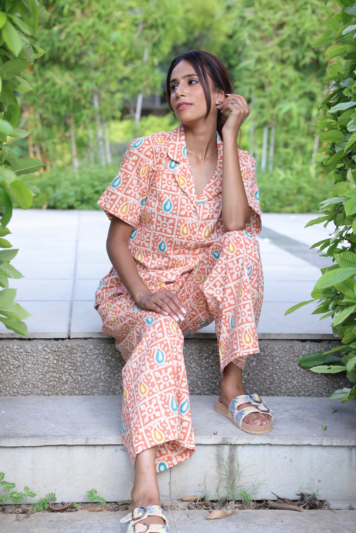 Boho Chic Printed Co-ord-set