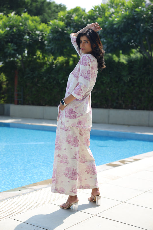 Serene Blossom Co-Ord-Set